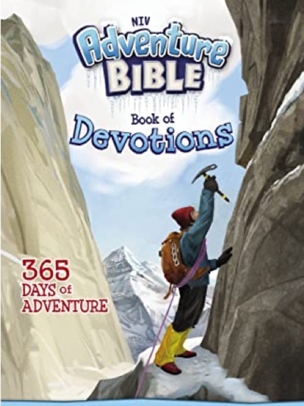 NIV Adventure Bible: Polar Exploration Devotions - White & Blue Cover